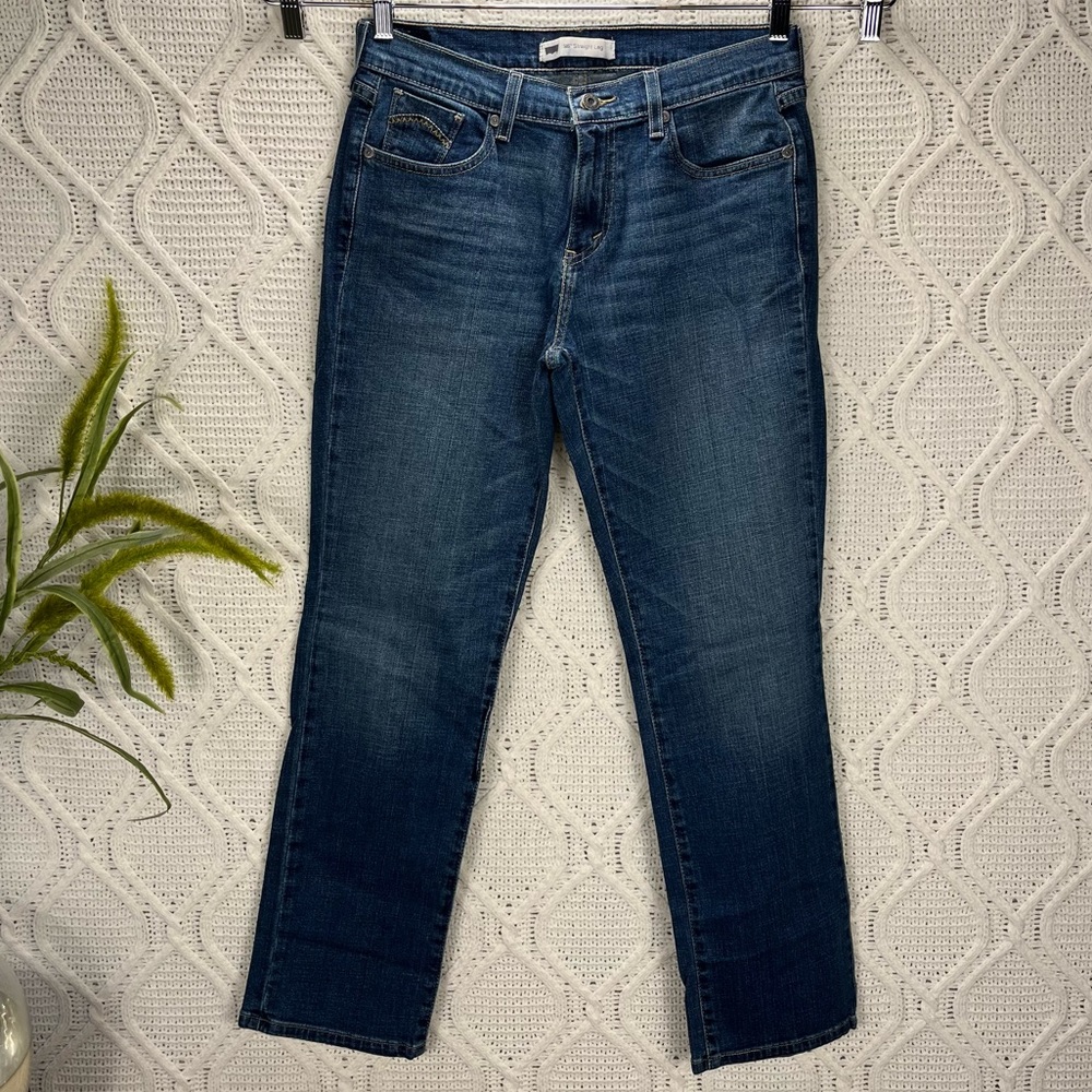 LEVI'S | 505 Straight Leg Women's Jeans Blue 8